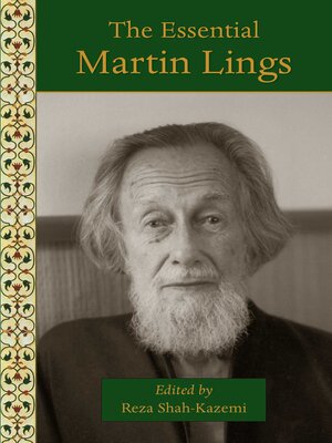 cover image of The Essential Martin Lings